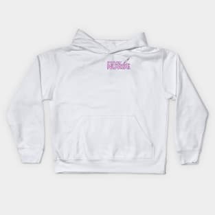 Oncology Nurse Pink Kids Hoodie